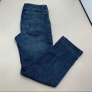 Wrangler Jeans Adult 5/6x32 (29x24.5) Blue Straight Leg Women